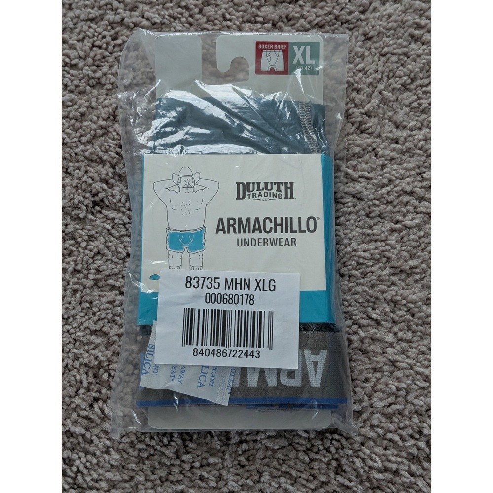 Duluth Armachillo Cooling Boxer Brief Underwear 83735 MHN Mens XL NWT